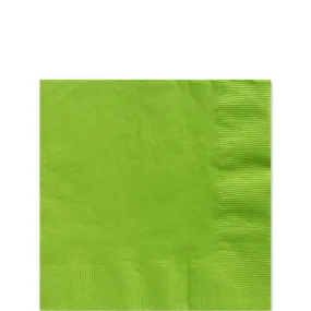 Napkins Lunch - Lime Green
