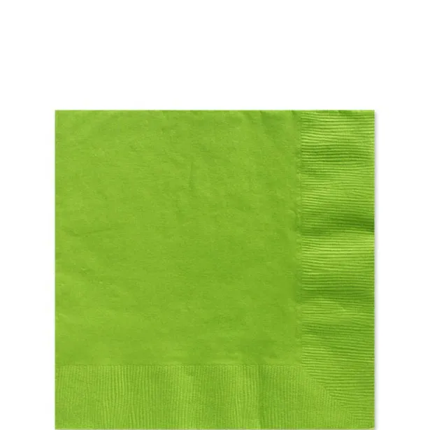 Napkins Lunch - Lime Green