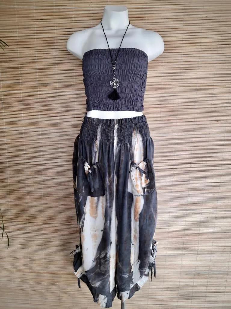 PANT KRISHNA in 4 Colors Plain and Tie Dye