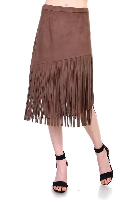 Pre-Order Amalia Fringe Skirt