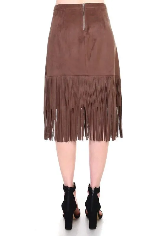 Pre-Order Amalia Fringe Skirt