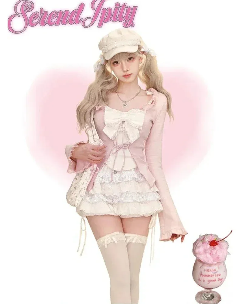 Shoujo soft uniform pink set